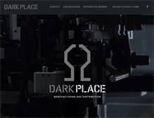 Tablet Screenshot of darkplacemfg.com